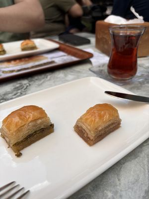   at Karaköy Güllüoğlu in Istanbul