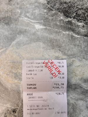   at Karaköy Güllüoğlu in Istanbul