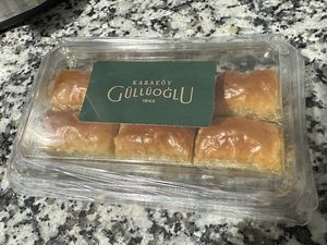   at Karaköy Güllüoğlu in Istanbul