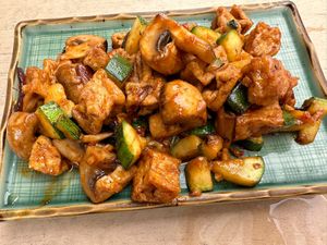 Perfect tofu gerecht  at Bonjour Vietnam in Zoetermeer