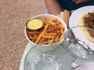 Fries   at La Mifa in Toulouse