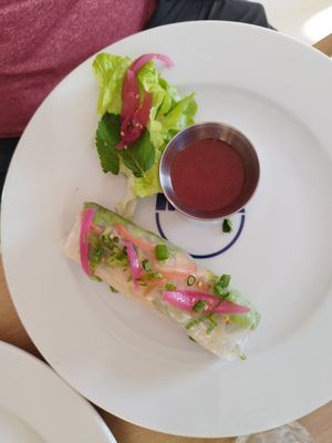 Spring roll at La Mifa in Toulouse
