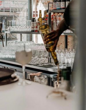 Le bar at La Mifa in Toulouse