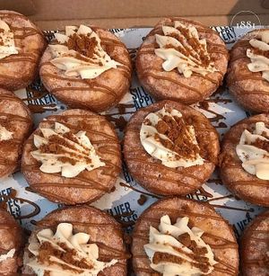Our vegan Biscoff Cronuts! at Café 1881 in Manchester