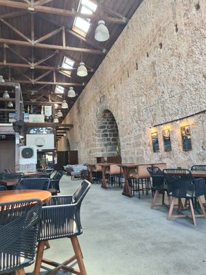 Inside place at Sailing Club Sea Lounge in Crete