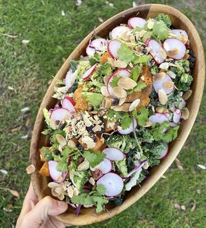 Local produce  at The Happy Turtle Cafe in Caloundra