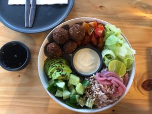 Falafel Bowl
 at Vegan Meals in Chiang Mai