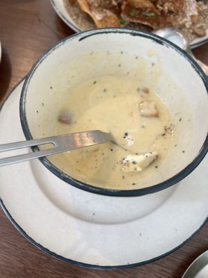 Sweet corn cold soup  at Plant å 플랫오 in Seoul