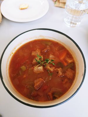(V) Ribollita soup at Plant å 플랫오 in Seoul