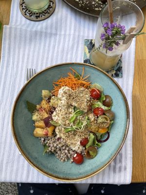 Vegan bowl  at Capo Fronte in Rab