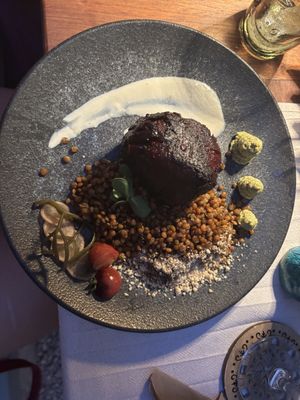 Beet steak  at Capo Fronte in Rab