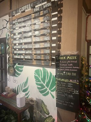 More menu items   at Lekker Garden in Panglao