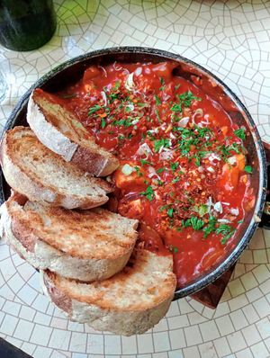 Shakshuka 🤤 at Lekker Garden in Panglao