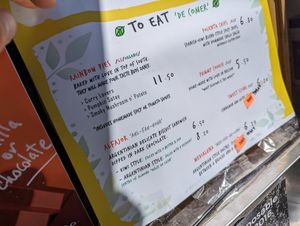 Menu at La Planta Cafe in Nelson