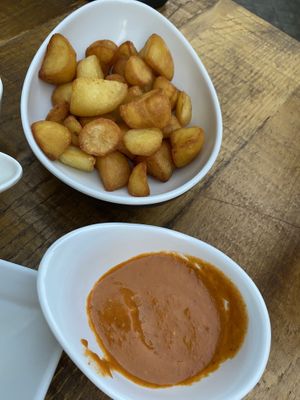 Potatas bravas  at La Gorda De Las Setas in Sevilla