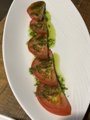 Tomates aliñados  at La Gorda De Las Setas in Sevilla