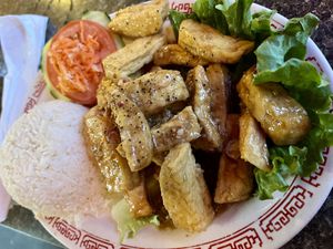 Lemongrass tofu  at Pho 95 Noodle House in Denver