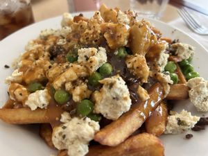 Poutine  at Brasseur Local in Quebec