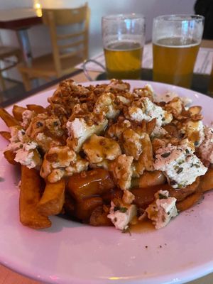 Poutine! at Brasseur Local in Quebec