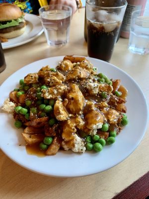 Poutine Dulton  at Brasseur Local in Quebec