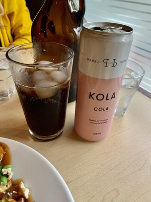 Cola artisanal (très bon!)  at Brasseur Local in Quebec