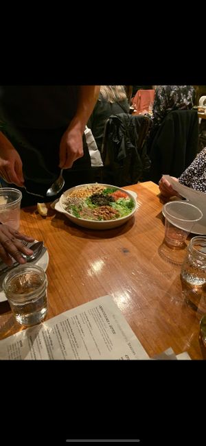 Tea leaf salad  at Burmatown in Corte Madera