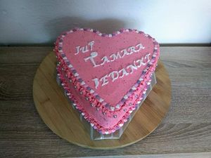 Bedankttaart at Bakkerij Zonder Melk En Ei in Moordrecht