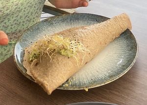 11:11 savoury crepe  at 11:11 Bistro Bar Healthy Food in Gran Canaria