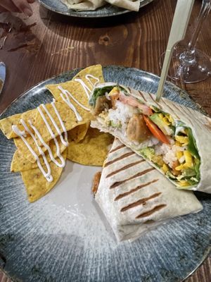 Burrito 11:11  at 11:11 Bistro Bar Healthy Food in Gran Canaria