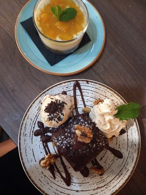 Dessert at 11:11 Bistro Bar Healthy Food in Gran Canaria