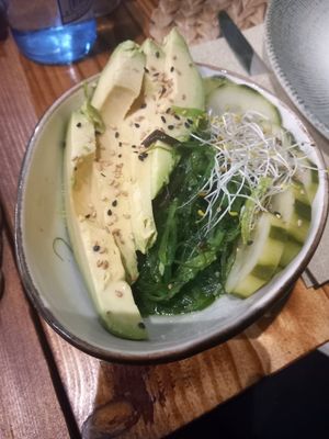 Wakame salad at 11:11 Bistro Bar Healthy Food in Gran Canaria