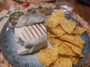 Burrito 11:11 at 11:11 Bistro Bar Healthy Food in Gran Canaria