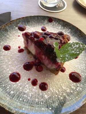 Raw cheesecake   at 11:11 Bistro Bar Healthy Food in Gran Canaria