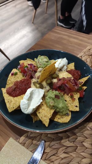 Nachos at 11:11 Bistro Bar Healthy Food in Gran Canaria