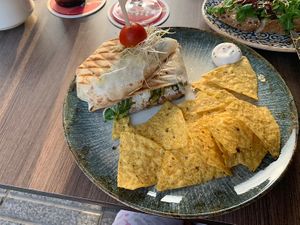 Burrito con lentejas  at 11:11 Bistro Bar Healthy Food in Gran Canaria