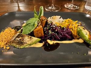 Rotkohlsalat #Veganuary at Gärtnerei  in Essen