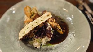 Smokey Tofu Risotto at Gärtnerei  in Essen