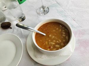 Beans   at Plazhi I Ri Caci in Sarande