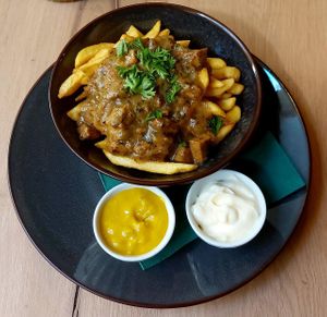 Vegan beerstew!  at Opstand in Nijmegen