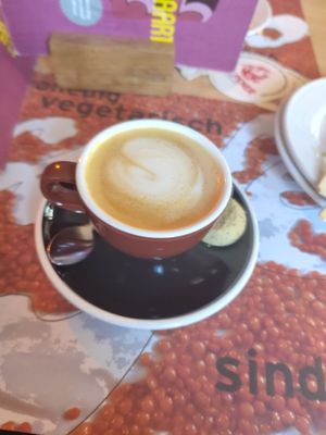 Cappuccino at Opstand in Nijmegen