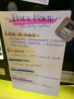 Seasonal  at Sacred Grounds Cafe in Edwardsville