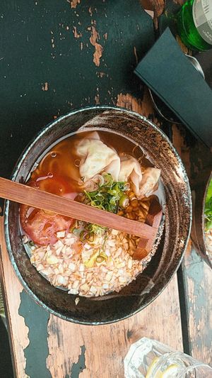 Tomato Ramen at Iimori Ramen in Berlin