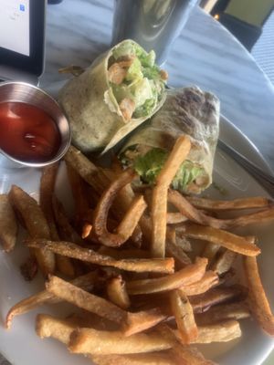 Vegan Caesar Wrap at The Witches Brew in West Hempstead