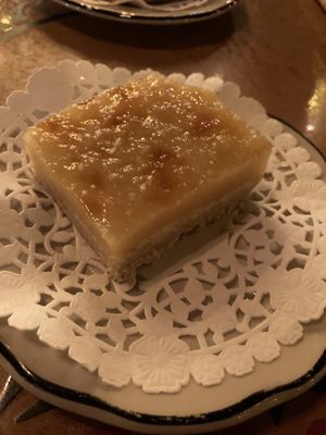 Lemon bar  at The Witches Brew in West Hempstead