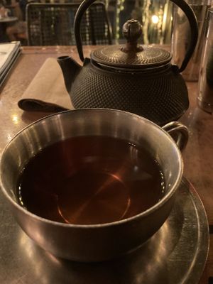 Dandelion tea  at The Witches Brew in West Hempstead