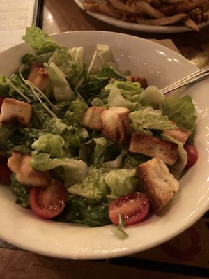 Cesar salad at The Witches Brew in West Hempstead
