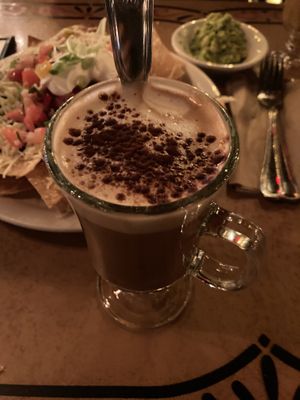 Tiramisu espresso with almond milk  at The Witches Brew in West Hempstead