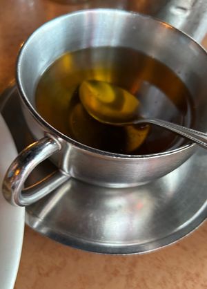 Mint tea   at The Witches Brew in West Hempstead