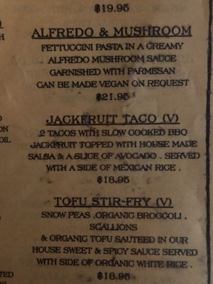 Menu   at The Witches Brew in West Hempstead