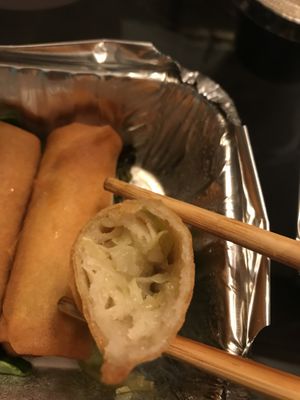 Vegetables spring roll   at The Witches Brew in West Hempstead